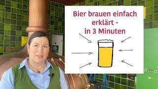 Bier brauen einfach erklärt - in 3 Minuten Babsi vom Bräu z Loh Real Life