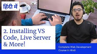 HTML Tutorial Installing VS Code & Live Server  Web Development Tutorials #2