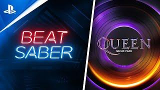 Beat Saber - PS VR2 Reveal Trailer and Queen Music Pack Announcement  PS VR2 Games