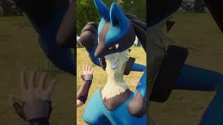 Palworld What is Pokemon Lucario Doing Here #shorts