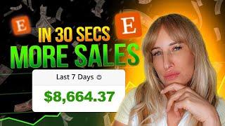 Easy Hack To Skyrocket Your Etsy Sales in 30 seconds NO PINTEREST - NO ADS