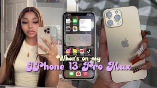 WHATS ON MY IPHONE 13 PRO MAX *NEW*  JAJIDIOR