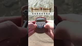 Pirates of the Caribbean Hes a Pirate  8key Kalimba Easy Tabs & Tutorial no tuning needed