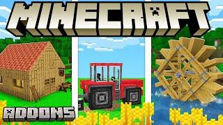 O MELHOR ADDON PACK DE FAZENDINHA PARA MCPE 1.20+ - DOWNLOAD