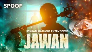 JAWAN Full Movie  Vikram Rathore Entry Scene  Srk Jawan Shahrukh Khan Belt Fight Scene Spoof