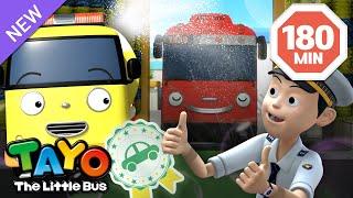 I can do it by myself  Independent Little Buses  Vehicles Cartoon for Kids  Tayo Episodes