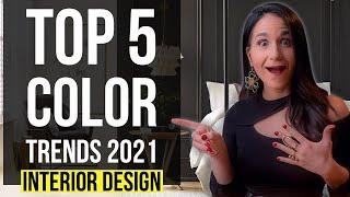 INTERIOR DESIGN COLORS OF THE YEAR 2021   TOP 5 COLOR TRENDS 2021  Home Decor Tips & Ideas