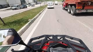 Kuba VIP TRACK 250ATV Tanıtımı Eksileri Artıları  KAZA  SOHBET