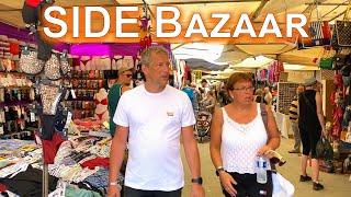 #Antalya SIDE Türkei FAKE BAZAAR. Side samstag markt stadt #side #türkei #bazaar