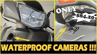 $87.40 ONLY  Motorcycle Front and Rear 1080p Waterproof Cameras  C4 by AOOCCI