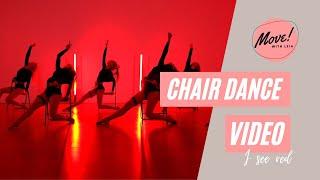 Move with Leia Chair Dance Choreography I See Red