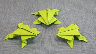 Мастер-класс по оригами. Лягушка