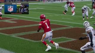 NFL Madden Sim Cincinnati Bengals at Kansas City Chiefs Week 2 2024