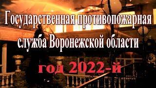 Государственная противопожарная служба Воронежской области год 2022-й