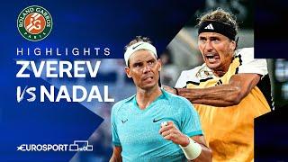 Alexander Zverev vs Rafael Nadal  Round 1  French Open 2024 Extended Highlights 