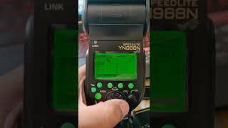 Yongnuo YN968N speedlight dial issue...