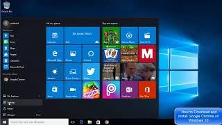How to Install Google Chrome on Windows 10