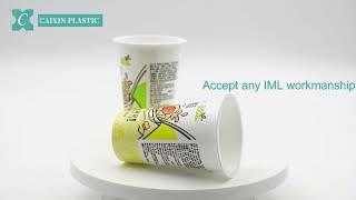 China Disposable Food Grade Plastic Yogurt Cup Manufacturers from Caixin Plastic Co. Ltd