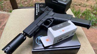 WE glock 18c Gen4 w Acetech Blaster and Sotac RMR sight airsoft