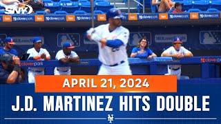 J.D. Martinez hits a double in minors as he gears up to join the Mets  SNY