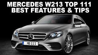 MERCEDES W213 Top 111 USEFUL TIPS & FEATURES  111 TIPS Mercedes W213 that YOU Might Not Know About