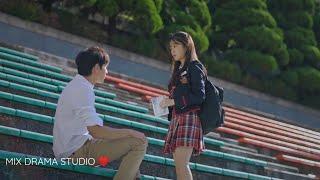 Rich popular guy fall in love with poor girl️New Korean mix Hindi song️Romantic love storyMV