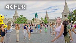  Budapest Hungary - Walking Tour - Aug 2024  4K HDR 60FPS