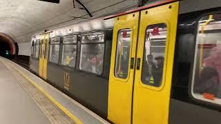 Rare Tyne and wear Metro movement at haymarket