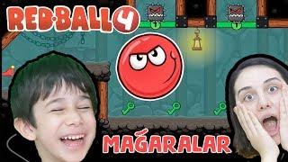 REDBALL 4 MAĞARALAR MAĞARALARDA KAYBOLDUK RED BALL 4 OYNUYORUZ 62-68 Level