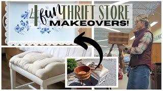 Thrift Store Projects  Thrift Store Home Decor  Thrift Store Makeovers  Thrift with me