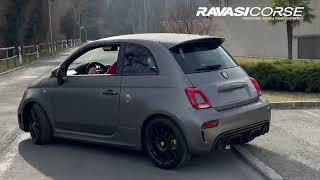 Akrapovic exhaust x Abarth 595 Competizione