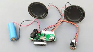 Bluetooth Module with Inbuilt Amplifier  Full Wiring and sound Test