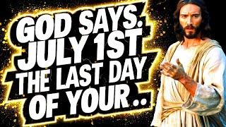 GOD SAYS MARK THE DATE ITLL BE THE LAST DAY OF YOUR...  God Message Now Today  God Helps