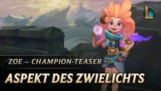 Zoe Der Aspekt des Zwielichts – Champion-Teaser