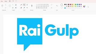 How to draw the Rai Gulp logo using MS Paint  How to draw on your computer
