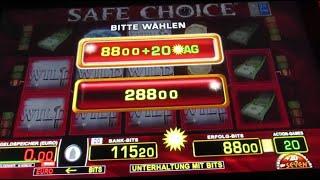 Spielen und Gewinnen bis 5€ Spieleinsatz am Geldspielautomat Action & Nervenkitzel Merkur Magie