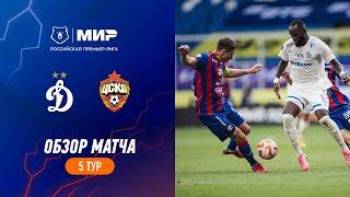 Highlights Dynamo vs CSKA  RPL 202324