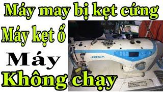 how to fix a stuck sewing machine  quynh máy may