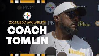 Coach Mike Tomlin on player availability for Week 2 at Broncos  Pittsburgh Steelers