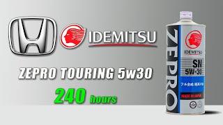 Idemitsu Zepro Touring 5w30 GF-5 отработка из Honda 240 моточасов бензин