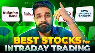 Stocks for Intraday trading  find best stocks in 1 min