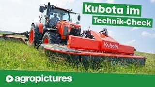 Kubota Traktoren im Grünland Einsatz  Kubota M4 M6 und M7  Agropictures Technik Check