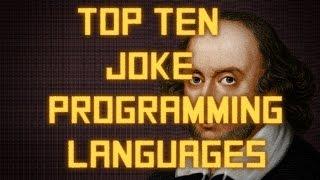 Top Ten Esoteric or joke programming languages