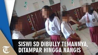 Video Viral Bocah SD Di-Bully Temannya hingga Ditampar Tetap Diam Sambil Menangis