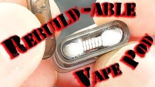 Another Rebuildable Vape Pod The EXiLiS By Snow Wolf