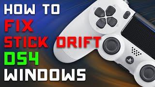 How to Fix PS4 PS5 & Switch Controller Stick Drift with DS4 Windows on PC