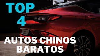 Cuales son los 4 Autos Chinos mas baratos de México 2023