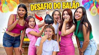 Desafio Do Balão quem não se molhar ganha ft Amanda Nathanry Jessica e família