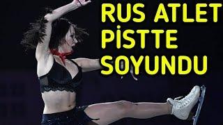 RUS SPORCULAR BUZ PİSTİNDE SOYUNDU