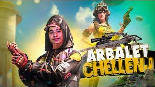 PUBG MOBILE  ARBALET CHELLENJ  FAQAT TOP  UZBEKCHA LETS PLAY